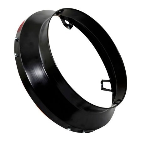 Enerco Group Heatstar 16" Dia. Duct Adapter For Indirect Fired Forced Air Kerosene Heater, Black F105121